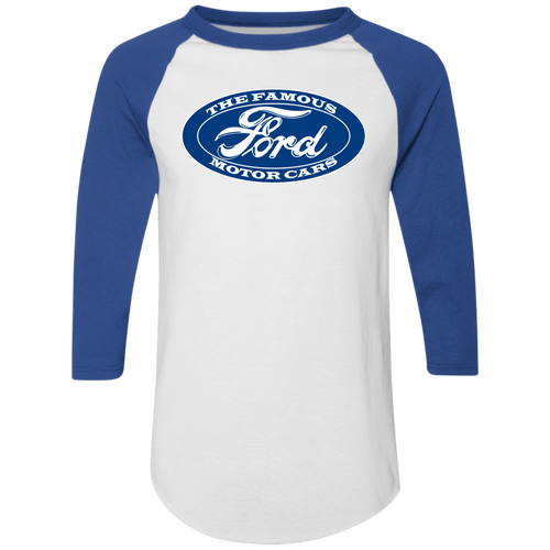 Vintage Ford Motor Company Colorblock Raglan Jersey