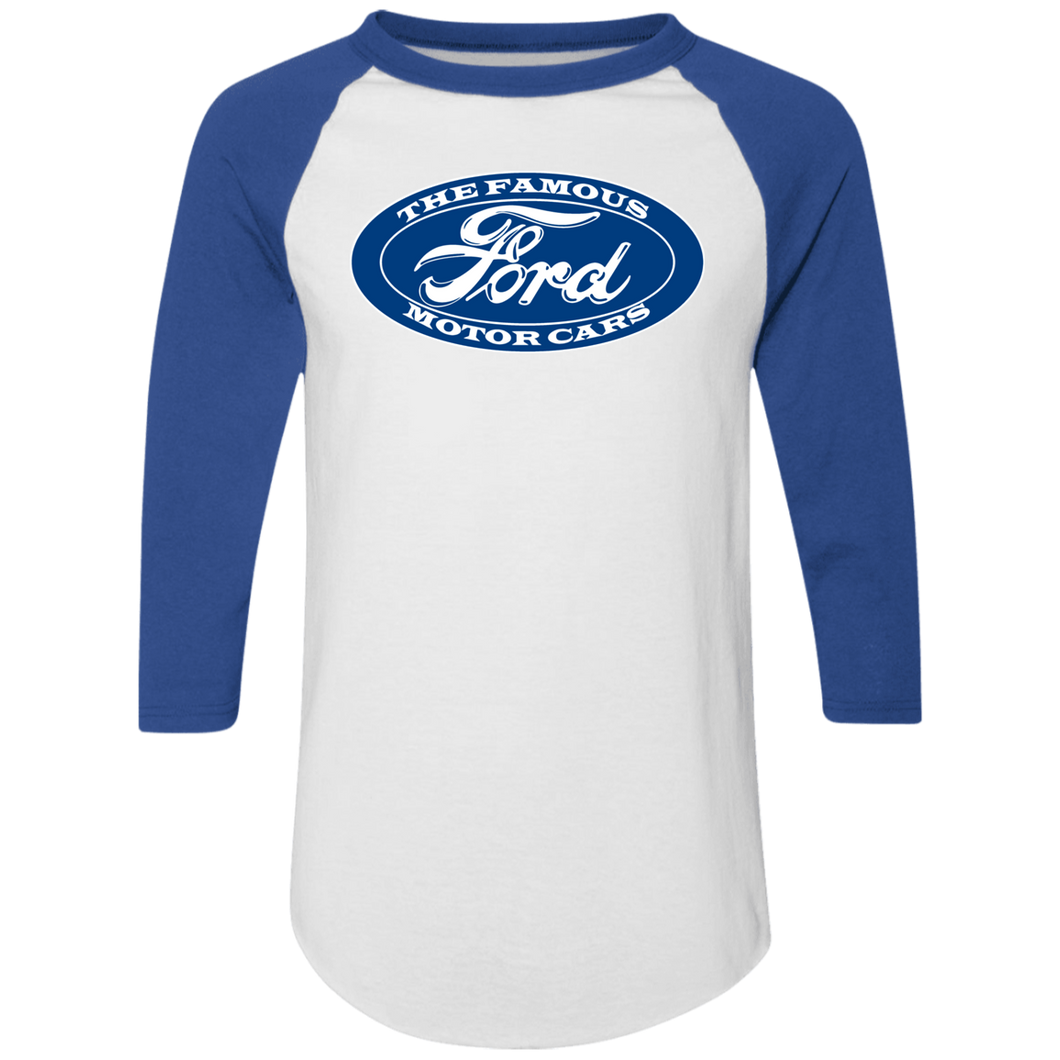 Vintage Ford Motor Company Colorblock Raglan Jersey
