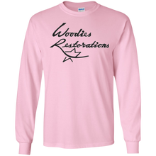 Woodies Restorations Logo G240 Gildan LS Ultra Cotton T-Shirt