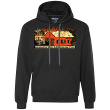 Woody's Nauti Marina by Retro Boater Gildan Heavyweight Pullover Fleece Sweatshirt