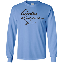 Woodies Restorations Logo G240 Gildan LS Ultra Cotton T-Shirt