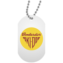Vintage Ski-Doo Bombardier UN5588 White Dog Tag