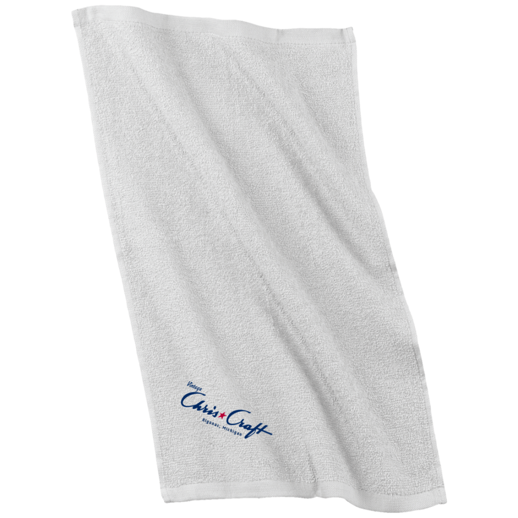 Vintage Chris Craft Algonac Michigan PT38 Rally Towel