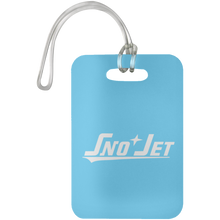 Vintage Sno Jet Snowmobiles UN5503 Luggage Bag Tag