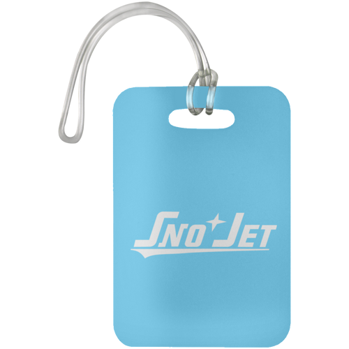 Vintage Sno Jet Snowmobiles UN5503 Luggage Bag Tag