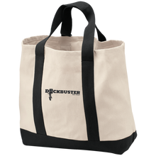 Dock Buster B400 Port & Co. 2-Tone Shopping Tote