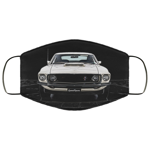 Ford Mustang FMA Face Mask by SpeedTiques