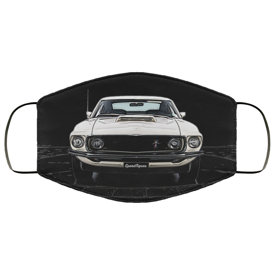 Ford Mustang FMA Face Mask by SpeedTiques