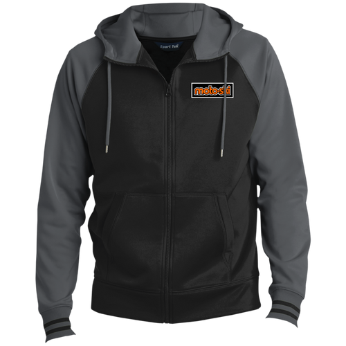 Vintage Moto-Ski ST236 Men's Sport-Wick® Full-Zip Hooded Jacket