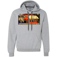 Woody's Nauti Marina by Retro Boater Gildan Heavyweight Pullover Fleece Sweatshirt