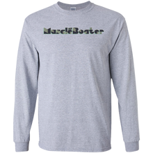 Muscle Boater LOGO G240B Gildan Youth LS T-Shirt