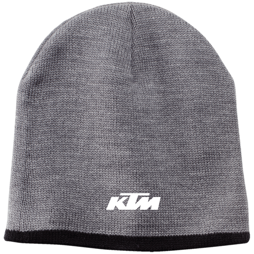 Classic White KTM Motorcycle 100% Acrylic Beanie