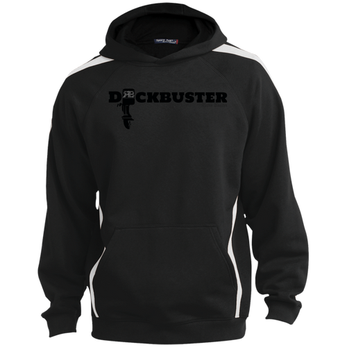 Dock Buster ST265 Sport-Tek Sleeve Stripe Sweatshirt with Jersey Lined Hood