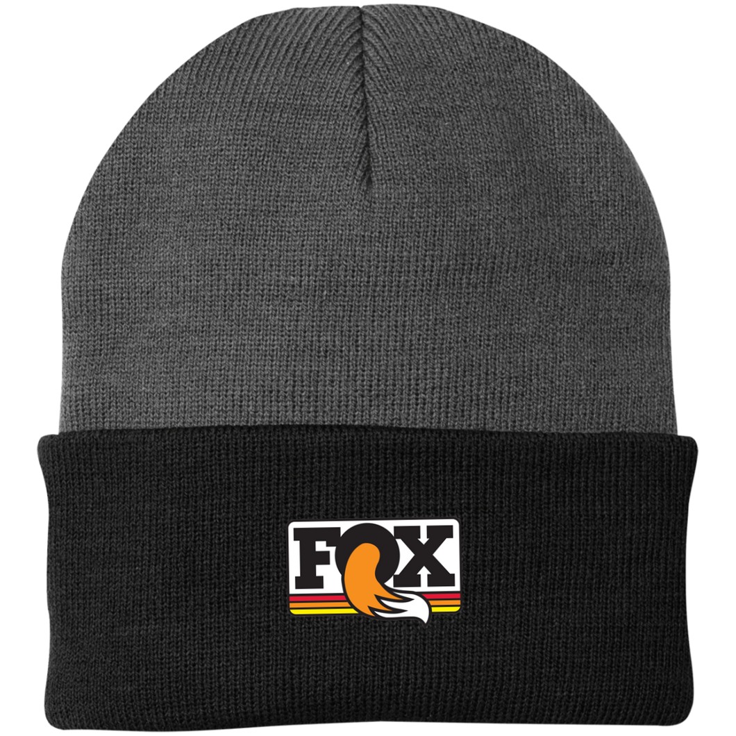 Vintage Style Fox Parts and Racing Knit Cap