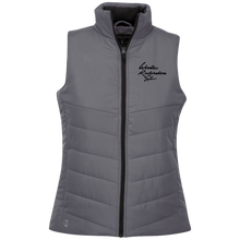 Woodies Restorations Logo 229314 Holloway Ladies' Quilted Vest