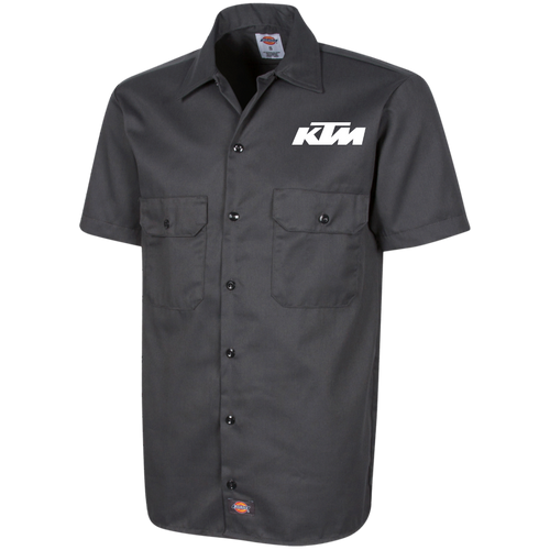 Classic KTM Motorcycles Dickies Men's Workshirt