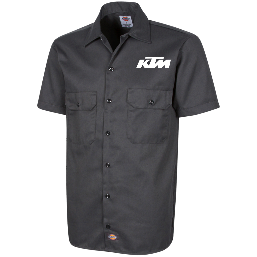 Classic KTM Motorcycles Dickies Men's Workshirt