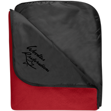 Woodies Restorations Logo TB850 Port Authority Fleece & Poly Travel Blanket