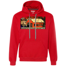 Woody's Nauti Marina by Retro Boater Gildan Heavyweight Pullover Fleece Sweatshirt