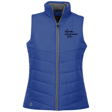 Woodies Restorations Logo 229314 Holloway Ladies' Quilted Vest