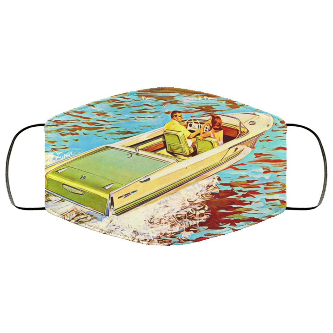 Dorsett Sea Hawk Boats FMA Face Mask by Retro Boater