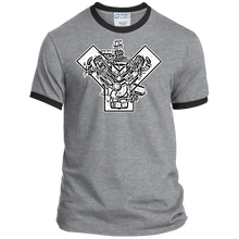 Ford Y-Block by Retro Boater PC54R Port & Co. Ringer Tee