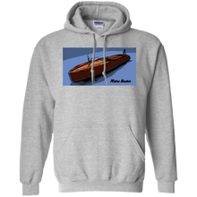 Vintage Chris Craft Runabout by Retro Boater  Gildan Pullover Hoodie 8 oz.