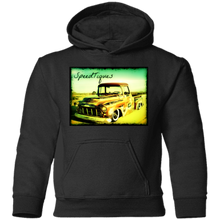 1956 Chevy Pickup Shop Truck by SpeedTiques  Precious Cargo Toddler Pullover Hoodie