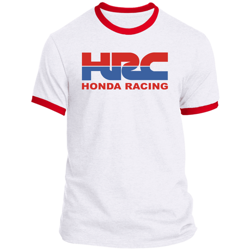 Honda Racing Red and Blue PC54R Ringer Tee