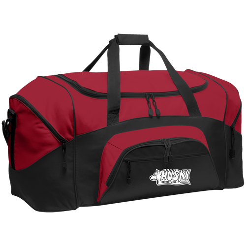 HERTER'S Husky Snowmobiles Colorblock Sport Duffel