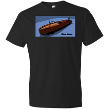 Vintage Chris Craft Runabout by Retro Boater  Anvil Lightweight T-Shirt 4.5 oz