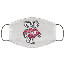 Wisconsin Bucky Badger FMA Face Mask