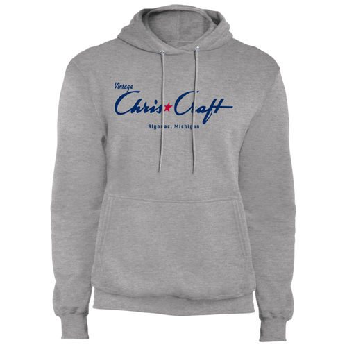 Vintage Chris Craft of Algonac, Michigan Core Fleece Pullover Hoodie Sweatshirt