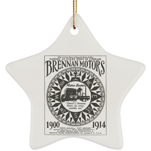 Brennan Engine Co. SUBORNS Ceramic Star Ornament