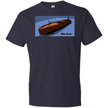 Vintage Chris Craft Runabout by Retro Boater  Anvil Lightweight T-Shirt 4.5 oz