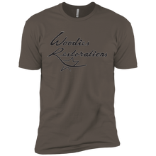 Woodies Restorations Logo NL3600 Next Level Premium Short Sleeve T-Shirt