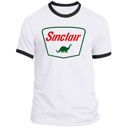 Vintage Sinclair Gas Station PC54R Ringer Tee