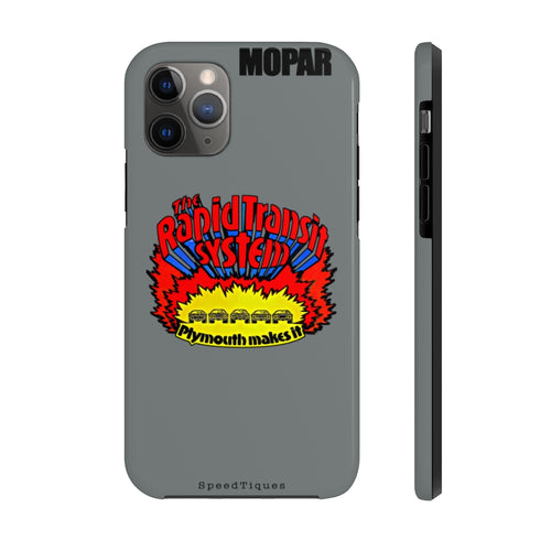 Mopar The Rapid Transit System Case Mate Tough Phone Cases by SpeedTiques