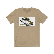 1965 Ford Mustang Fastback Unisex Jersey Short Sleeve Tee by Speedtiques
