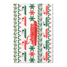 Pontoon Christmas  Pattern Area Rugs by SpeedTiques