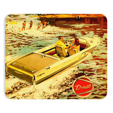 Dorsett Sea Hawk Jet Boat Mousepad by Retro Boater