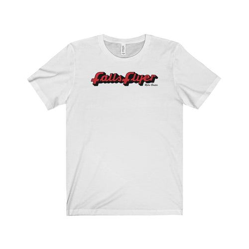 1960 Larson Falls Flyer Logo Unisex Jersey Short Sleeve Tee