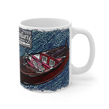 1958 Century Arabian White Ceramic Mug by Retro Boater