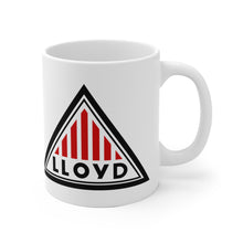 Lloyd Automobiles White Ceramic Mug by SpeedTiques