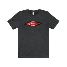 Feather Craft Boats by Retro Boater Unisex Jersey Short Sleeve Tee