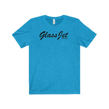 Glass Jet by Retro Boater Unisex Jersey Short Sleeve Tee