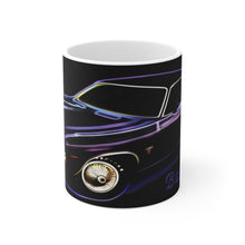 1970 Plymouth Barracuda White Ceramic Mug by SpeedTiques