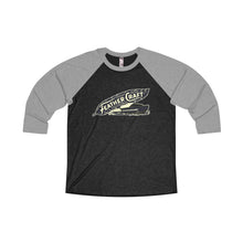Feathercraft Unisex Tri-Blend 3/4 Raglan Tee by Retro Boater