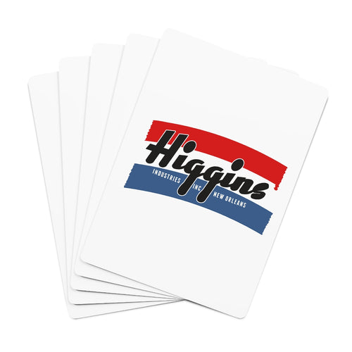 Classic Higgins Boat Custom Poker Cards