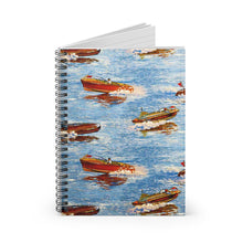 Vintage Chris Craft Spiral Notebook - Ruled Line by Retro Boater